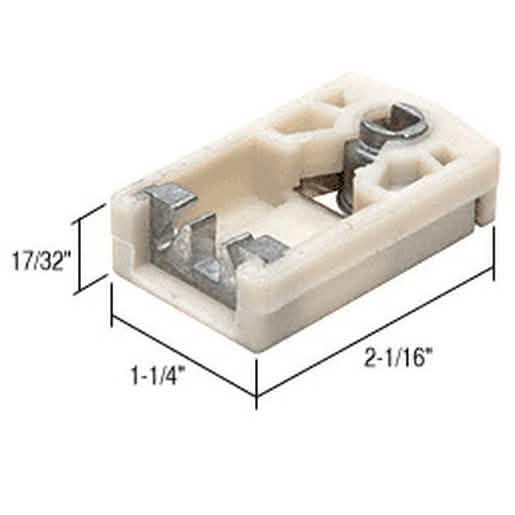 CRL Pivot Lock Shoe - Durable replacement part for easy window sash installation.