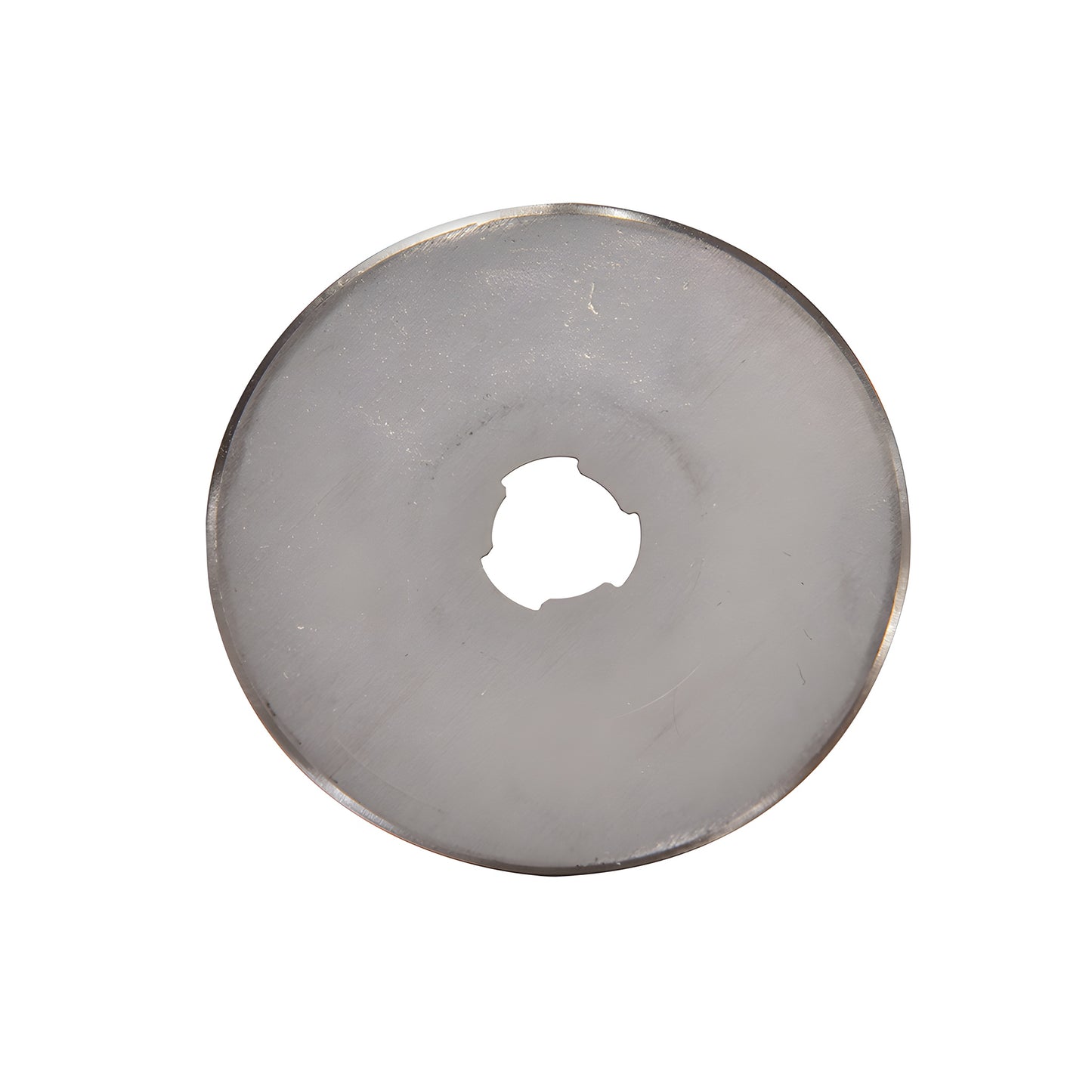 Olfa RT45B 45mm tungsten-steel rotary replacement blade, round disc with center hub
