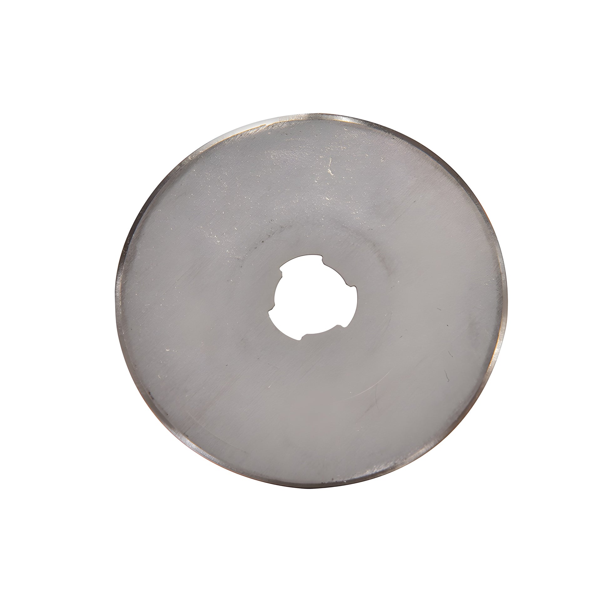 Olfa RT45B 45mm tungsten-steel rotary replacement blade, round disc with center hub
