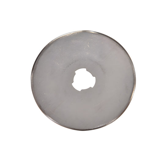 Olfa RT45B 45mm tungsten-steel rotary replacement blade, round disc with center hub