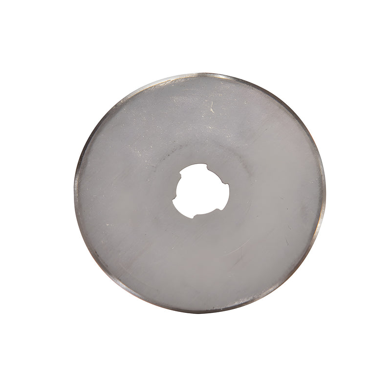 Olfa RT45B 45mm tungsten-steel rotary replacement blade, round disc with center hub