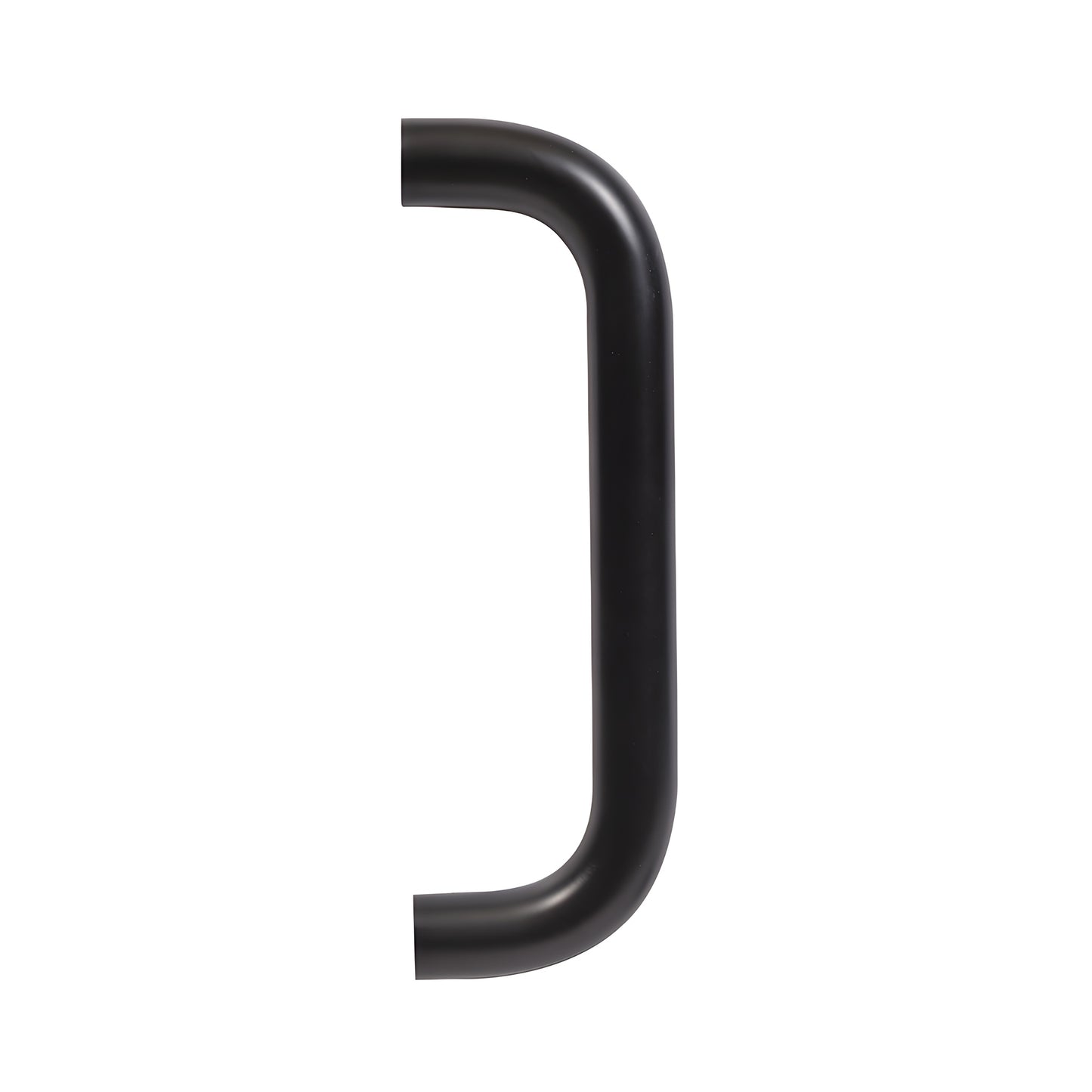 Oil-rubbed bronze 1in solid single-sided pull handle with thru-bolts, 8in center-to-center - SKU M165810B