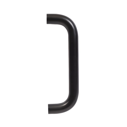 Oil-rubbed bronze 1in solid single-sided pull handle with thru-bolts, 8in center-to-center - SKU M165810B