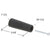 CRL Black Rubber Sliding Glass Door Bumper 2-5/8 in Replacement