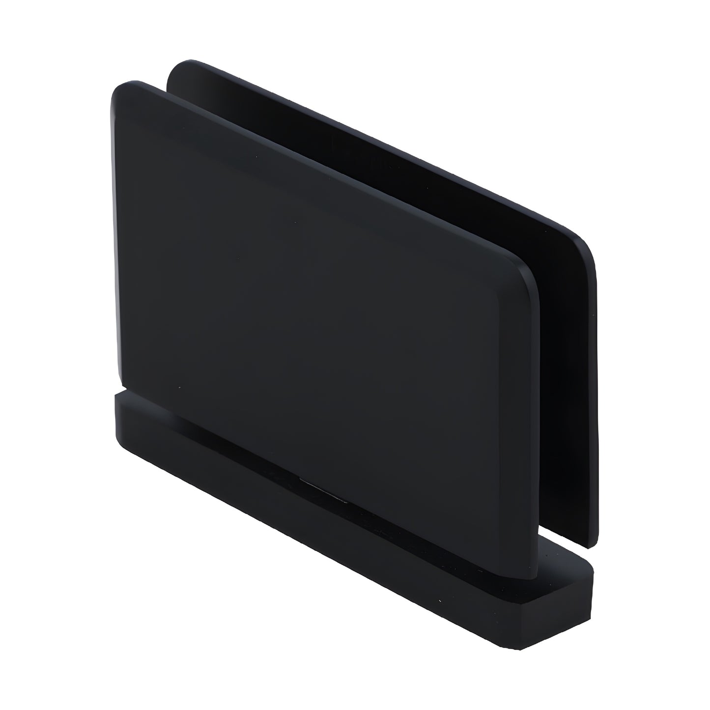 SRPPH010RB oil-rubbed bronze brass shower door pivot hinge, beveled, for 1/2" glass, head & sill mount