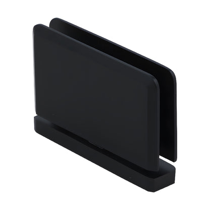 SRPPH010RB oil-rubbed bronze brass shower door pivot hinge, beveled, for 1/2" glass, head & sill mount