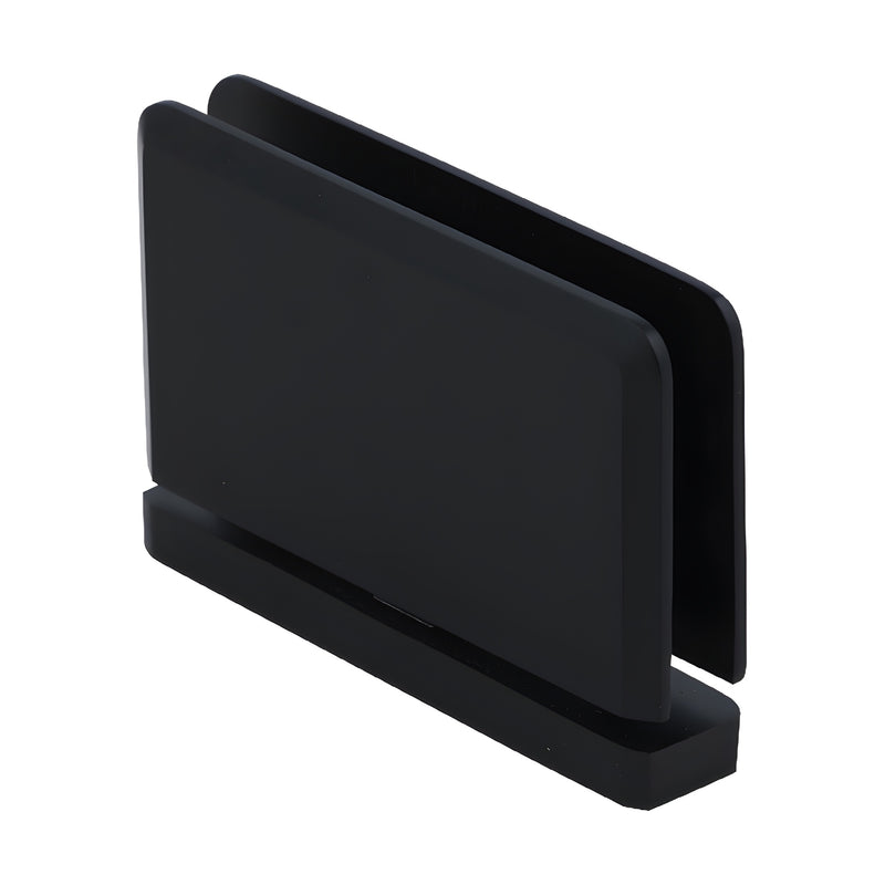 SRPPH010RB oil-rubbed bronze brass shower door pivot hinge, beveled, for 1/2" glass, head & sill mount