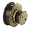 CRL Brushed Bronze Deluxe 180 Degree Cambridge Series Two Door Bypass Sliding Shower Door System