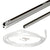 CRL Brite Anodized 95" EZ-Adjust Aluminum Shower Door Header Kit