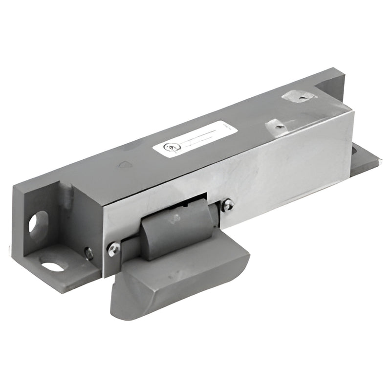 ES3101 24V DC electric strike, stainless steel rectangular body with 3/4" straight latch keeper