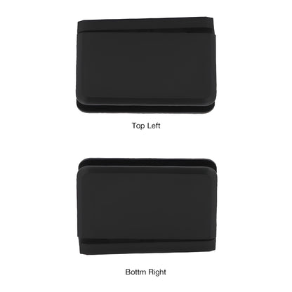 Oil rubbed bronze solid brass shower door pivot hinge (5 preset) for 8-10mm glass, SKU PPH01510RB