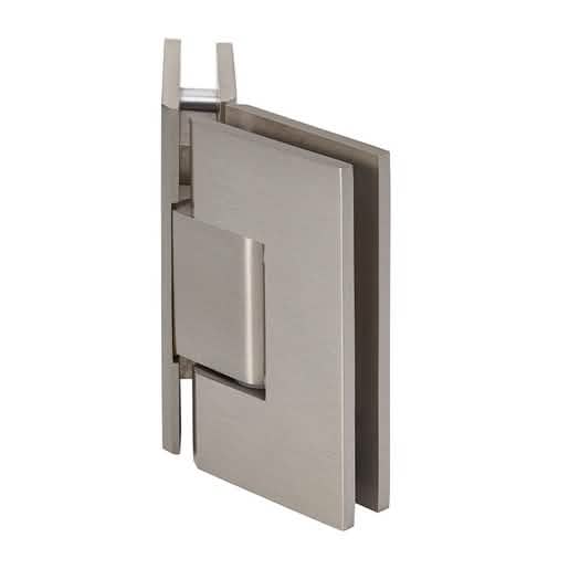 CRL Geneva 045 Series 135° Glass-to-Glass Hinge in Brushed Nickel Finish - Image 2