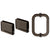 CRL Prima Oil Rubbed Bronze Glass Shower Door Pull & Hinge Set