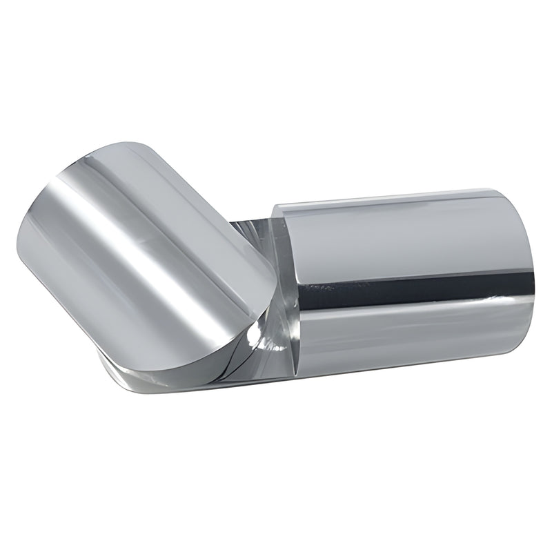 S49CH polished chrome adjustable brass wall bracket for frameless shower support bars