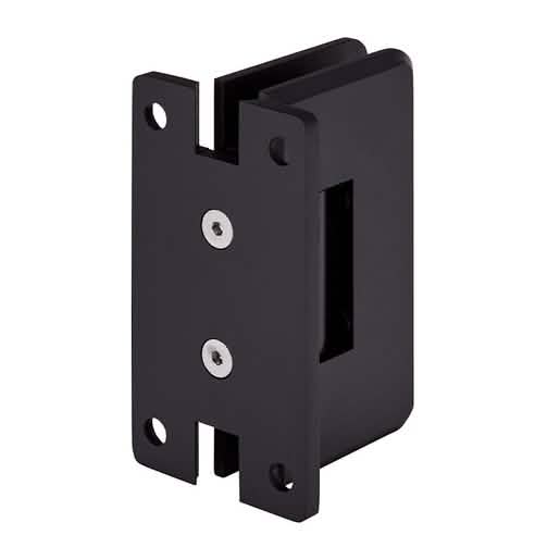 CRL Oil Rubbed Bronze H Back Plate for Cologne 537 Series Wall Mount, 5° Pre-Set