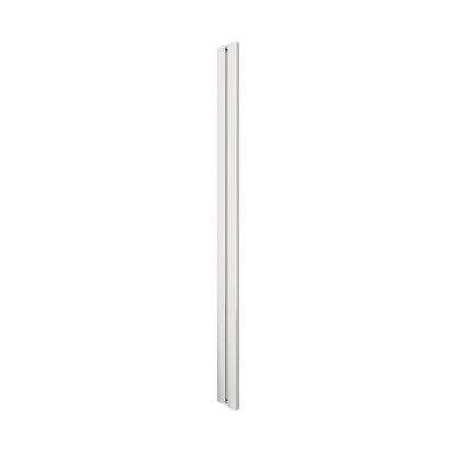 Polished stainless steel I-Style square tubular shower door handle, back-to-back for 3/8" glass (SKU HPH481PS)