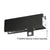 Dormakaba Matte Black Wall-Mount Transom Patch Pivot for Glass Door