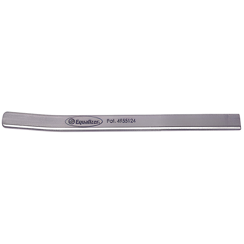Equalizer EQ8SS 8 in stainless steel adjustable sheath for reciprocal blades, slim curved silver windshield trim protector