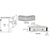 CRL Polished Chrome 135° Sleeve-Over Glass Clamp for Frameless Glass