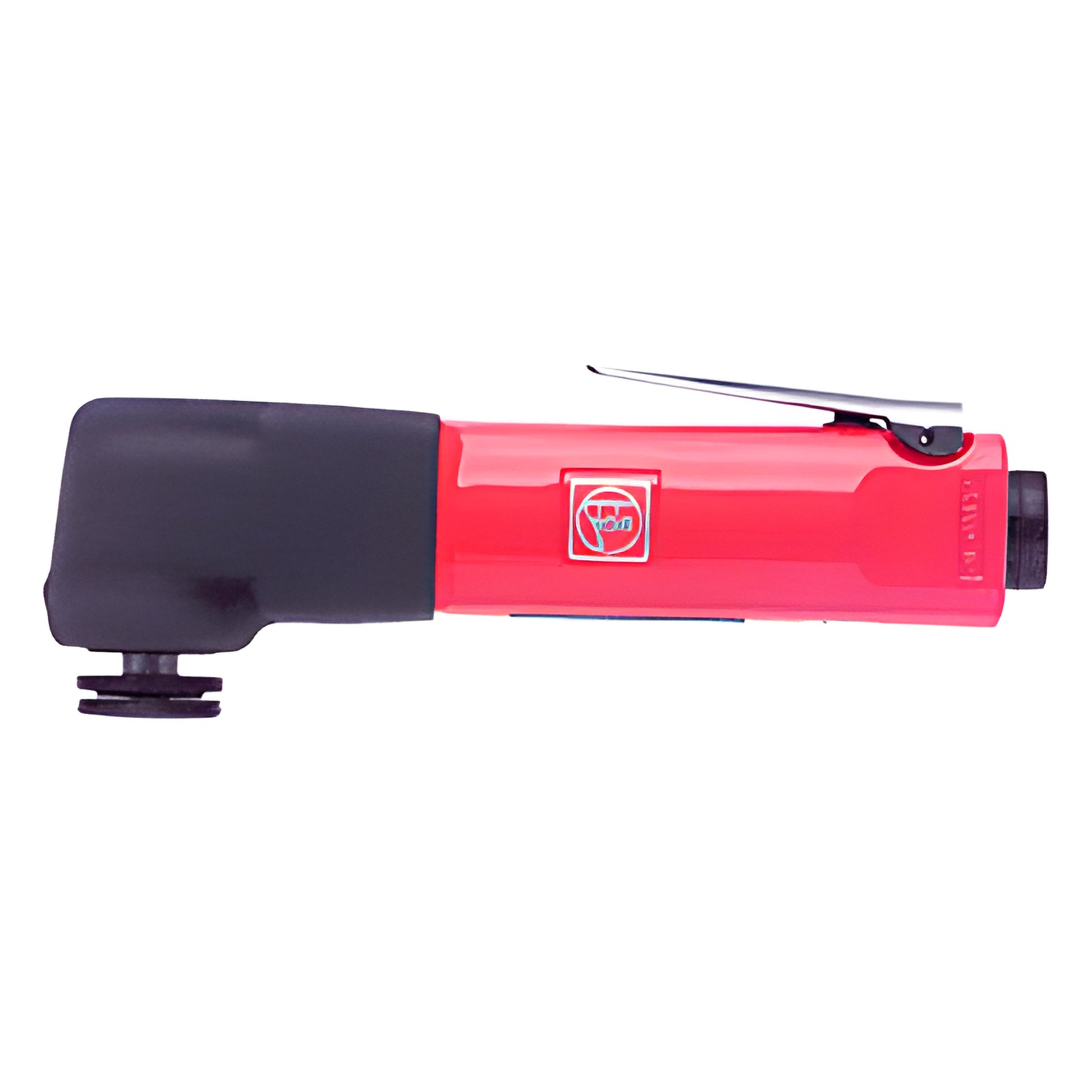 FEIN FK6625 pneumatic cut-out tool - compact red body with black head, lever trigger, oscillating blade mount.