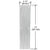 CRL Brushed Stainless Steel Door Push Plate 3.5" x 15"