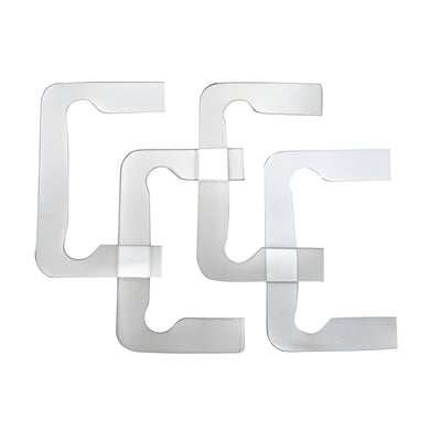 CRL Clear Replacement Gasket Kit for Pinnacle Shower Hinges