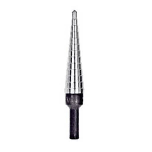CRL Unibit® Step Drill Bit, 1/8" to 1/2", High-Speed Steel for Precision Drilling