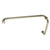 CRL BM Series Brushed Bronze 8" Pull + 18" Towel Bar w/ Metal Washers