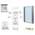 CRL Satin Anodized Aluminum Narrow Inset Glazed Door Vision Window