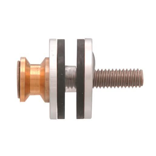 "CRL Satin Anodized Replacement Washer Set for Back-to-Back Pull Handles - Durable & Sleek