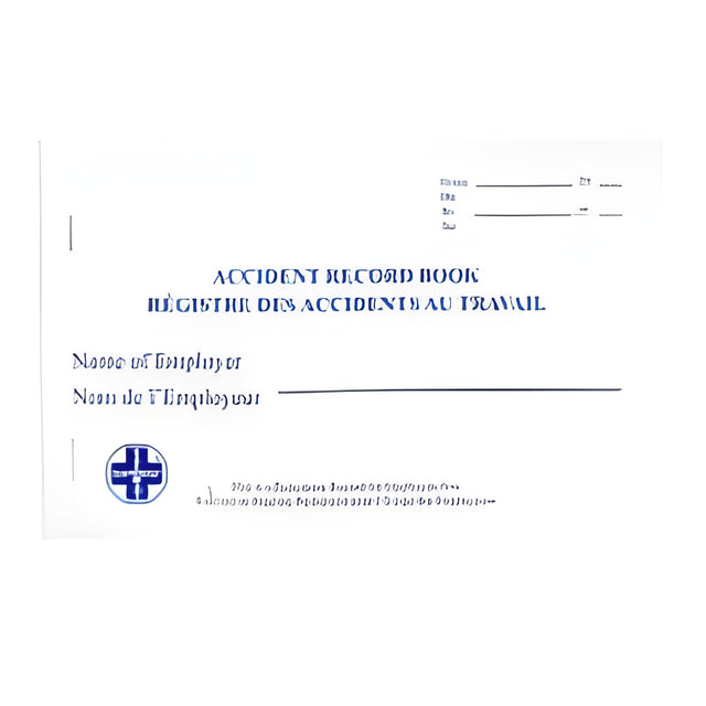 Accident Record Book – 25/Pack
