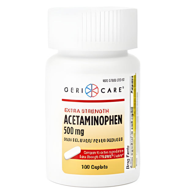 Acetaminophen Caplets, Extra – Strength, 500 mg, 325 gm