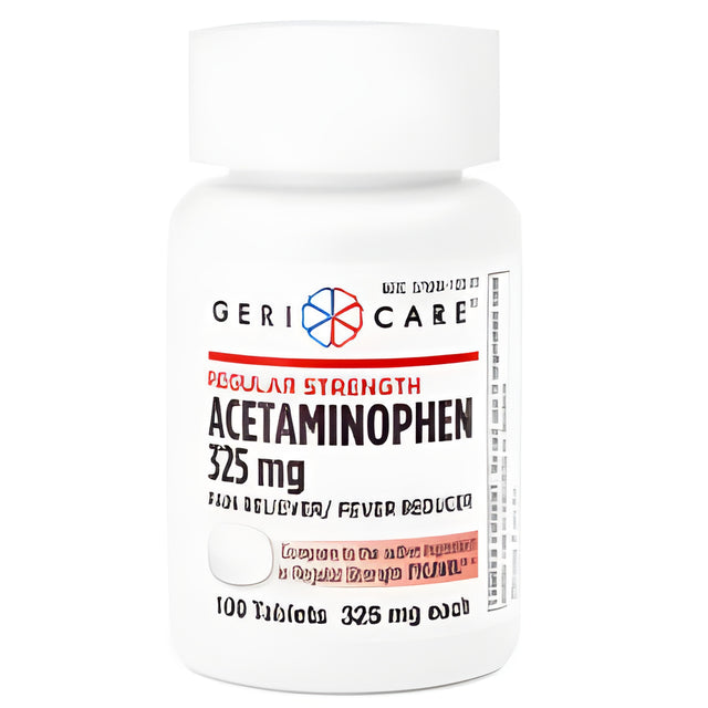 Acetaminophen Caplets, Regular-Strength, 325 mg, 325 gm