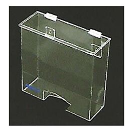 Acrylic Bouffant Cap Dispenser- Bottom Opening, 12 x 12.5 x 4.5- 1 Each