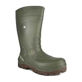 Acton, Bering, Steel toe, Waterproof, PU, Green, Size 05 - 1 Pair