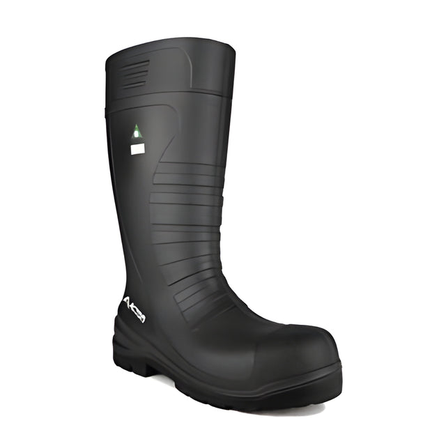 Acton, All Terrain, Steel toe, Waterproof, PU, Black, Size 07 – Pair