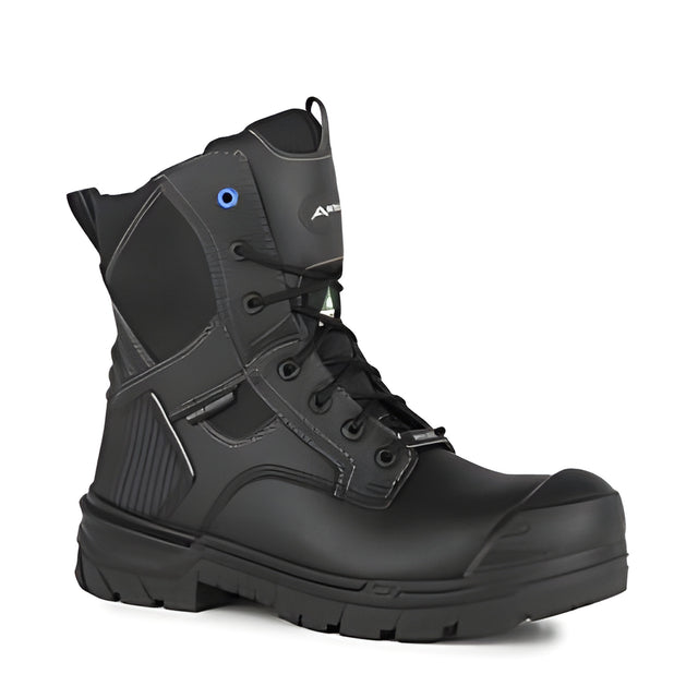 Acton, G30, Steel toe w/ Toe cap, Slip-Resistant, Black, Size 14 – Pair