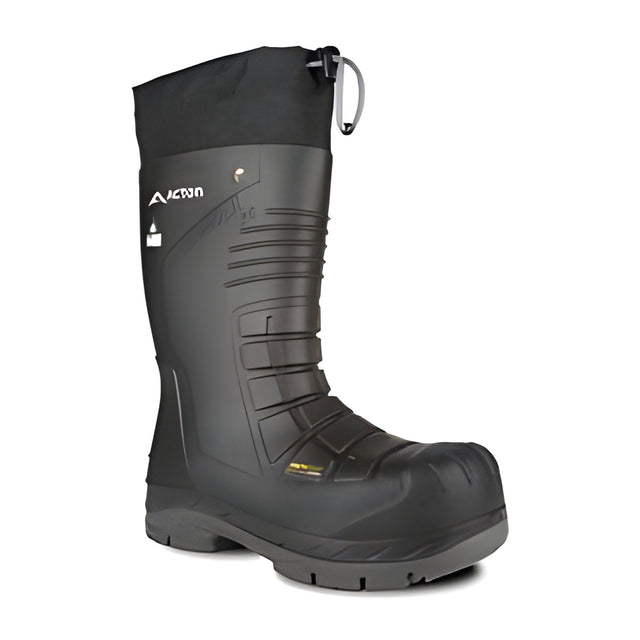 Acton, Icelander2, Steel toe, Waterproof, PU, Slip Resistant, Black, Size 10 – Pair