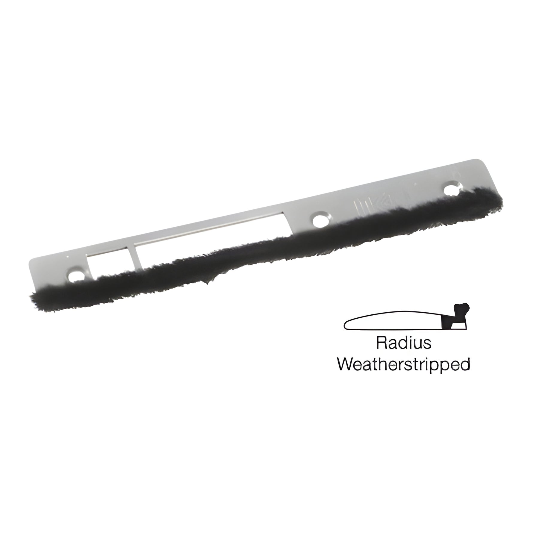 Adams Rite® Aluminum Optional Faceplate for Center Hung Single Door