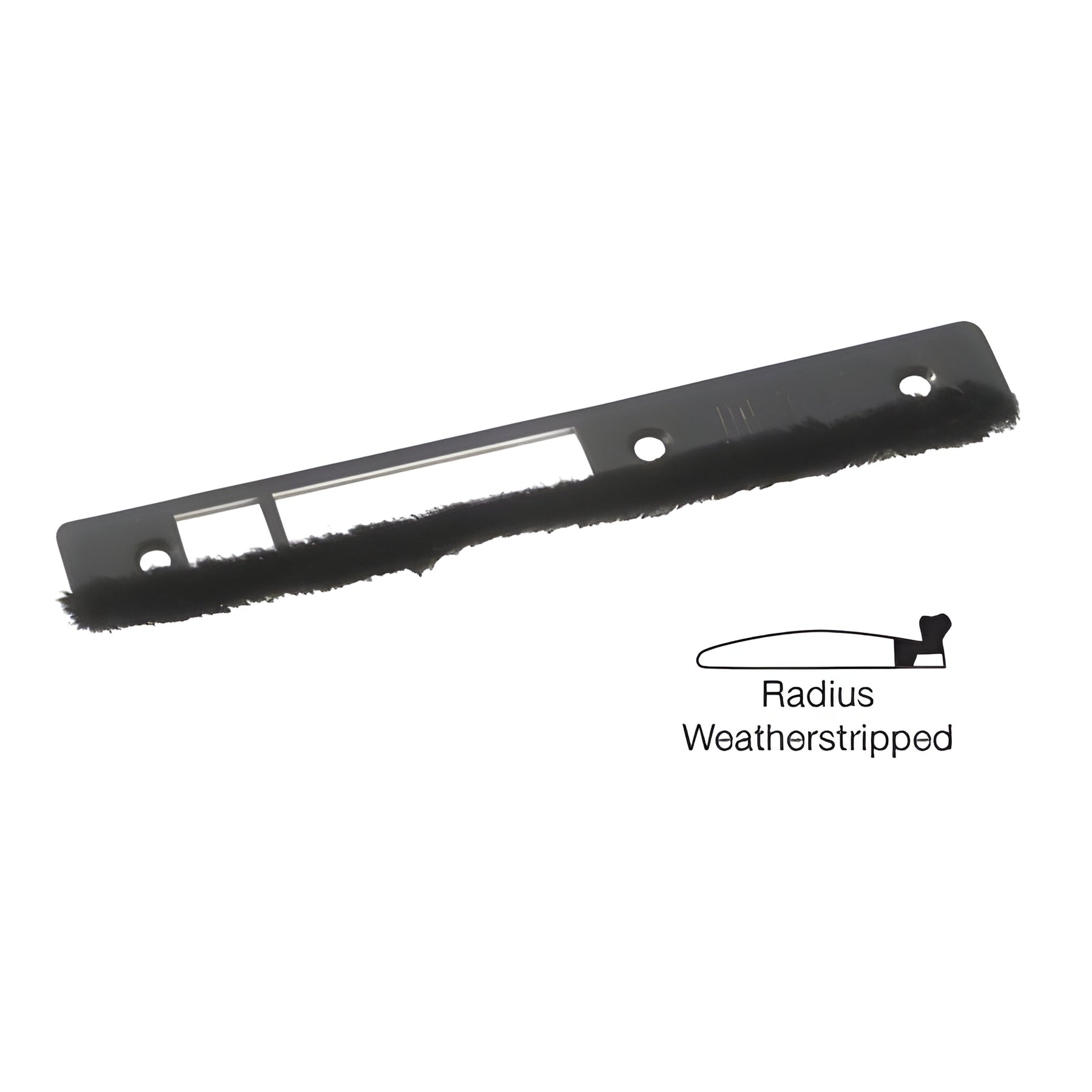 Adams Rite® Dark Bronze Optional Faceplate for Center Hung Single Door