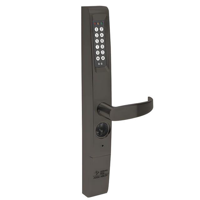 Adams Rite Dark Bronze eForce 3090 Stand Alone Push Button Trim
