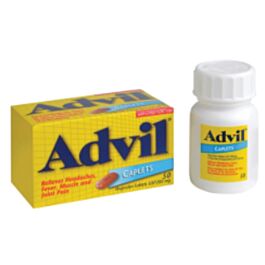 Advil, Ibuprofen Caplets, 200 mg- 50/Bottle