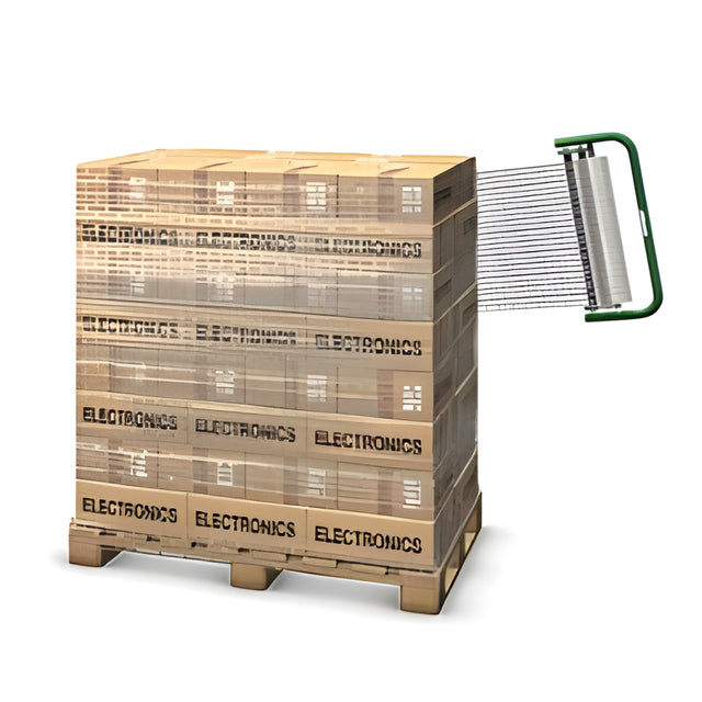 Airflow Vented Pallet Wrap, 17" x 1000'- 4 Rolls / Case