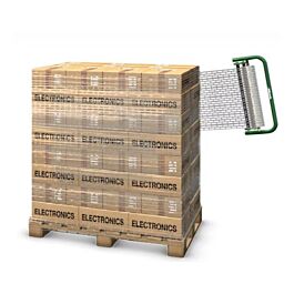 Airflow Vented Pallet Wrap, 17" x 1000'- 4 Rolls / Case