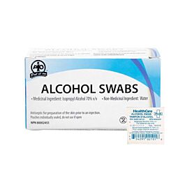 Alcohol Swabs- 10/ Box x 25 Boxes / Pack
