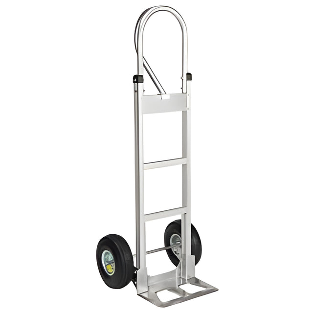 Aluminum Hand Truck, Pneumatic Wheels, Continuous Handle- 1 Ea