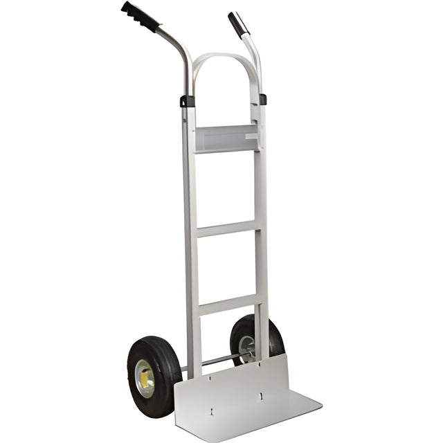 Aluminum Hand Truck, Pneumatic Wheels, Dual Handle- 1 Ea