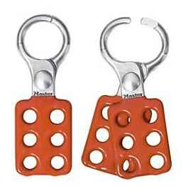 Aluminum Lockout Hasp, 1" (25mm) Jaw Clearance- 1 Each