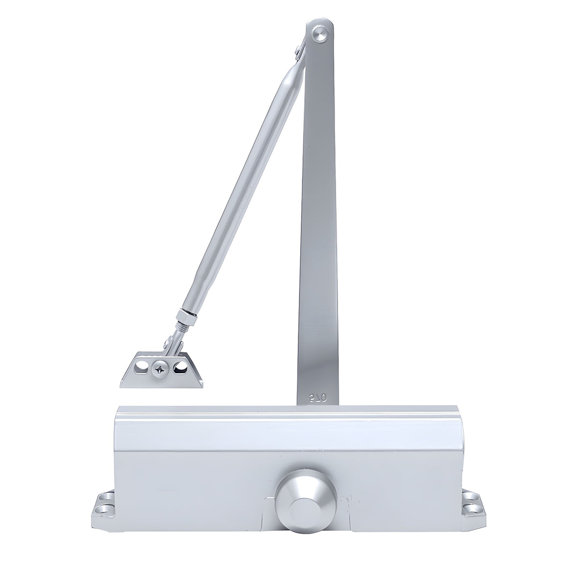 CRL Aluminum Adjustable Spring Power Size 2 - 5 Surface Mount Door Closer