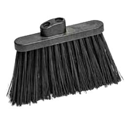 Angle Broom Head 9" w/ Duo Angle Thread, Block Only- 1 Ea